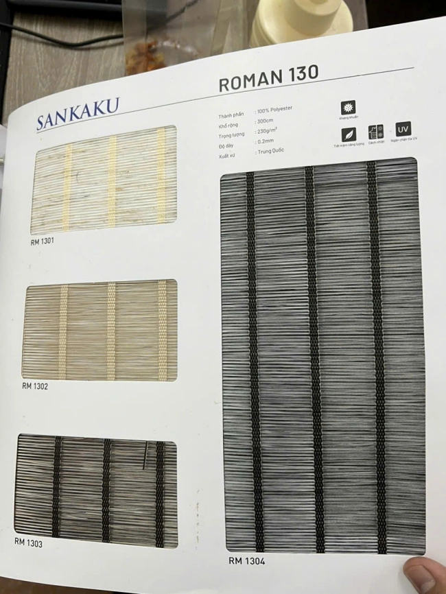 Màn roman phong cách cho không gian sống - Ảnh 2