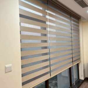 Rèm cầu vồng màu xám ghi