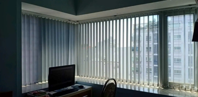 Rèm lá dọc chống nắng hiệu quả - Ảnh 8