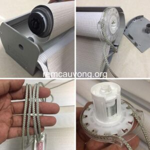 Phụ kiện rèm cầu vồng Hàn Quốc